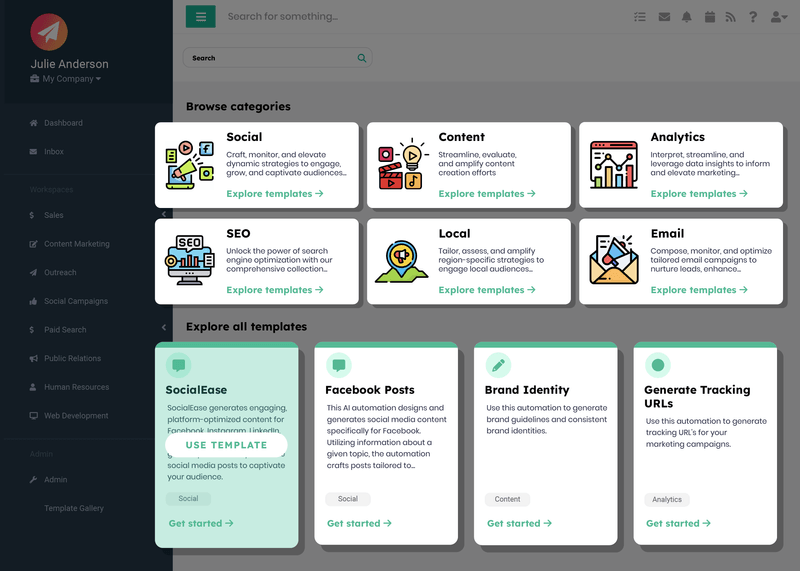 AI SEO & Marketing Tool - AI Templates for SEO, Paid, Email