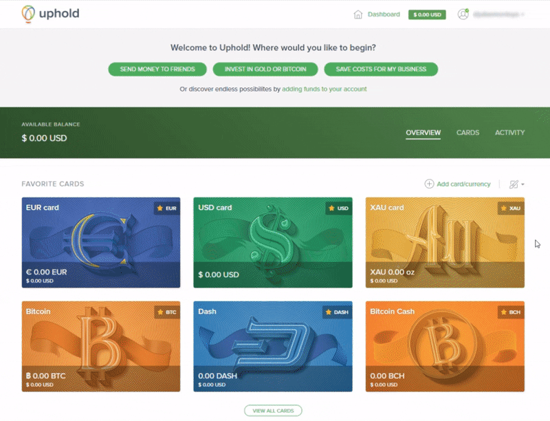 How To Get A Bitcoin Wallet Address Uphold Blog - 